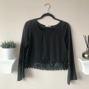 Chiffon Long Sleeve Top